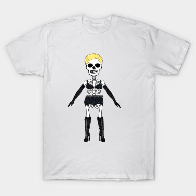 Skeleton 4 T-Shirt by skeletonavatars